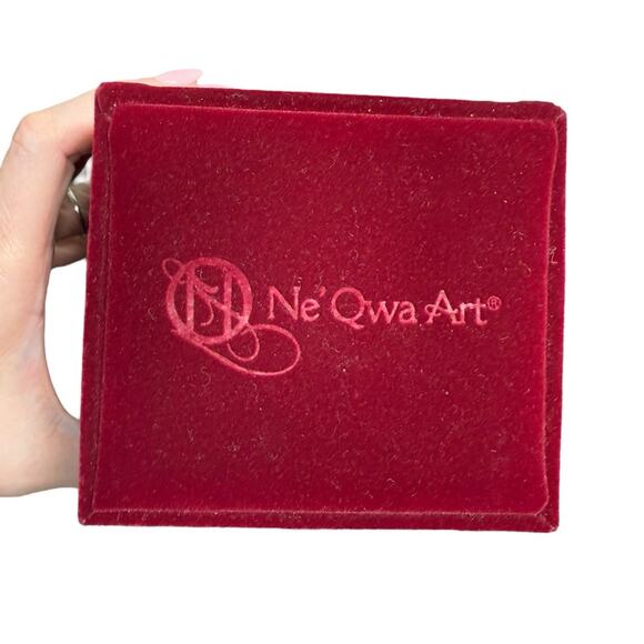 Ne Qwa Art Reverse Handpainted Blown Glass Ornament Jesus Mary Joseph Holy Night - Picture 5 of 16